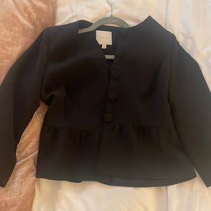 ModCloth peplum black jacket/blazer. Size Small